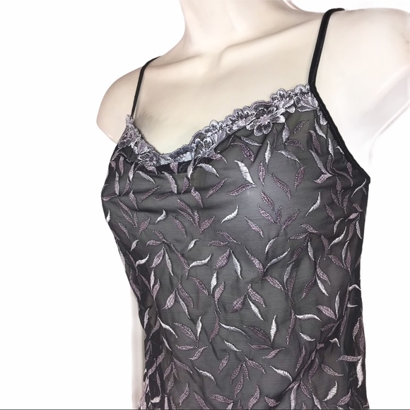 Sheer Embroidered Camisole - Picture 3 of 9